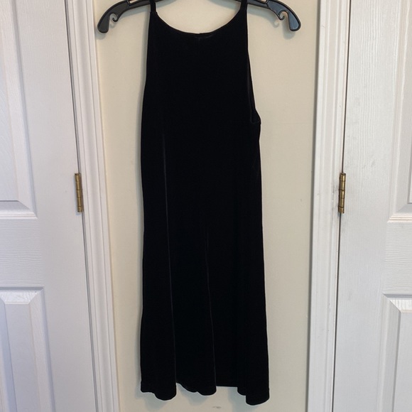 Vintage DJ Int’l Velvet Dress - Black - Small - Picture 4 of 4
